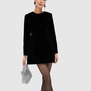 Black Velvet Haley Dress Tuckernuck